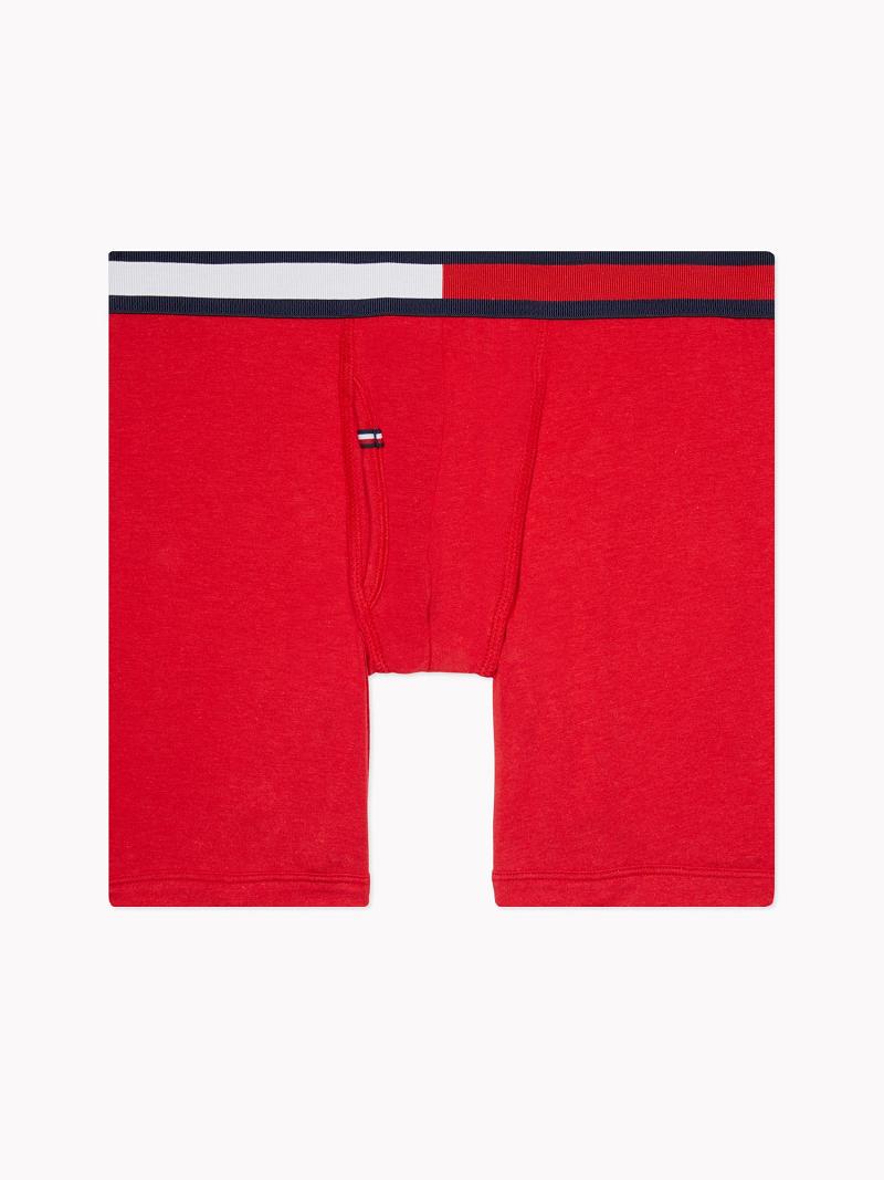 Férfi Tommy Hilfiger Cool stretch boxer brief Boxer Briefs Piros | HU 1362PJJ